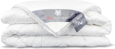 Heckett & Lane - Platinum - Dons - 4-seizoenen - Dekbed - Tweepersoons - 200x200 cm - Wit