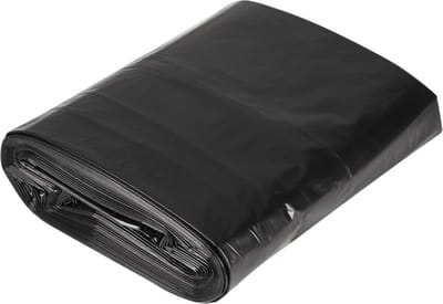 Copenhagen Pro bouwfolie LDPE - Beschermt uw meubilair - 4m x 12.5m - Zwart
