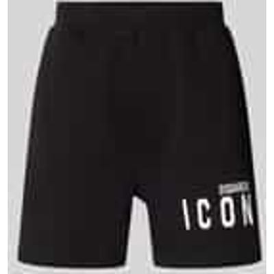 Sweatshorts met elastische band