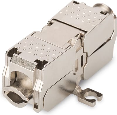 Digitus RJ45 / Connector Netwerk Adapter CAT 6A, Zonder connectoren [1x LSA, Snijklem, Snelaansluiting - 1x LSA, Snijkl