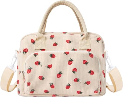 SnelShoppen - 12L Koeltas Klein voor Mannen Vrouwen, Geïsoleerde Lunchtas met Verstelbare Schouderbanden, Vouwbare Thermotas voor Werk en Picknick