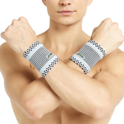 Compressie Polsband Elastisch Ademend met Bamboe Vezels voor Mannen en Vrouwen