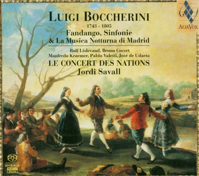 Le Concert Des Nations, Jordi Savall - Boccherini: Fandango, Sinfonie & La Musica Notturna Di Madrid (CD)
