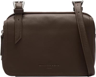 Schoudertas - Crossbody tas - Dagelijks gebruik - Verstelbare band - 15.5 x 24.5 cm - Bruin