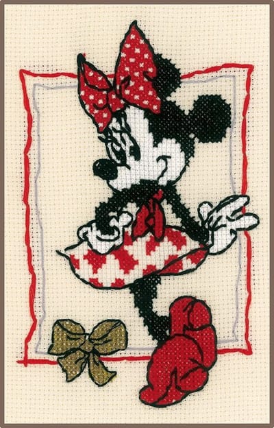 Vervaco - Telpakket kit - Disney It's all about Minnie - PN-0167301 - Borduren - Borduurpakket - Borduurpakket volwassenen