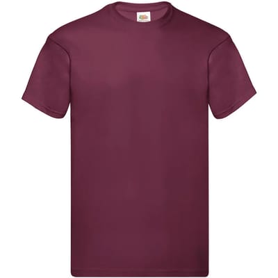 Katoenen T-shirt Fruit of the Loom Original