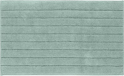 Casilin Badmat Antislip 50x80cm Luca - Waterabsorberende Badkamermat - Wasbaar en Sneldrogend - Voor Douche en Bad - 100% Katoen - Rechthoek - Lichtgroen