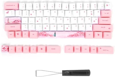 Keycap Set - Mechanisch Toetsenbord - Personaliseren Toetsenbord - PBT Materiaal - 73 Stuks - Meerdere Kleuren
