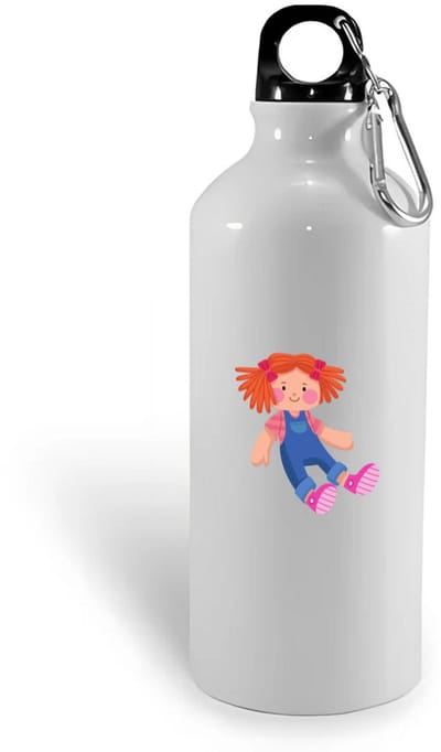 Hacebo® - pop waterfles - Meisje - Baby's - cadeau voor een peuter - speelgoed - water fles - 400ML