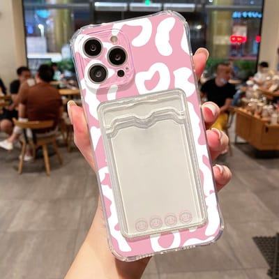 Pour Coque Xiaomi 13t Pro Étui Portefeuille Transparent avec Porte-Cartes Pour Redmi Note 11 12 10 9 8 Pro 11s Poco X5 X3 Pro Mi 11 Lite Housse For Poco M5(4G) black