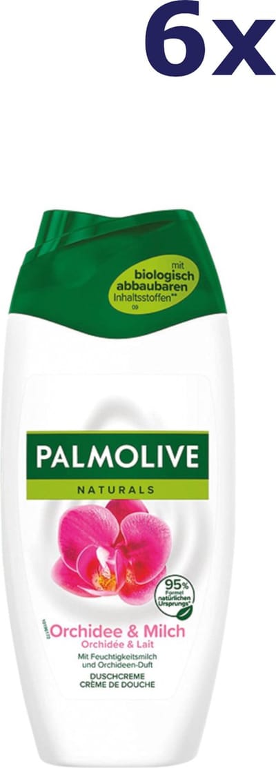 6x Palmolive douchegel 250ml Orchid
