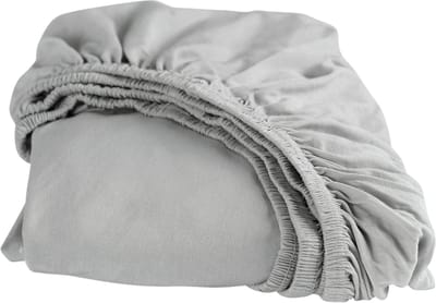 Cinderella Hoeslaken - Geschikt voor Boxspring - Jersey - 80/90x220 of 100x200 cm - tot 25 cm  - Lichtgrijs