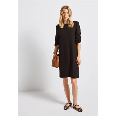Effen jersey jurk