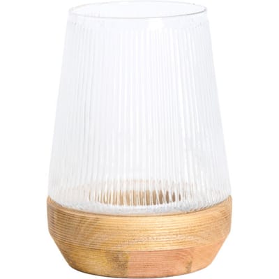 Light & Living - Windlicht MINAS - Ø22x30cm - Bruin