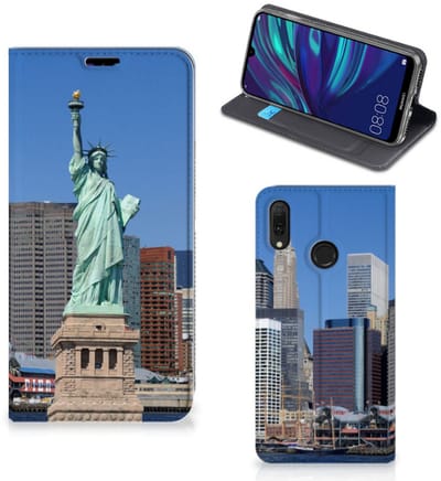 Huawei Y7 hoesje Y7 Pro (2019) Book Cover Vrijheidsbeeld