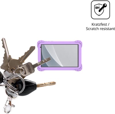 dipos – 2x Matte Pantserfolie geschikt voor YOBWOK Kinder Tablet 8 Inch | 9H Screenprotector