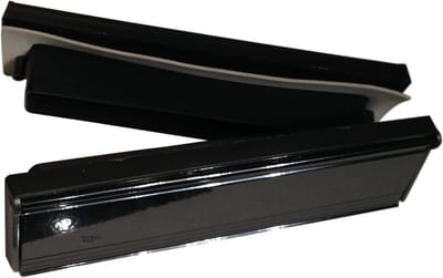 Mouwen Compleet Brievenbus Zwart - Interne maat 295mmx75mm - Externe maat 279mm x 465mm