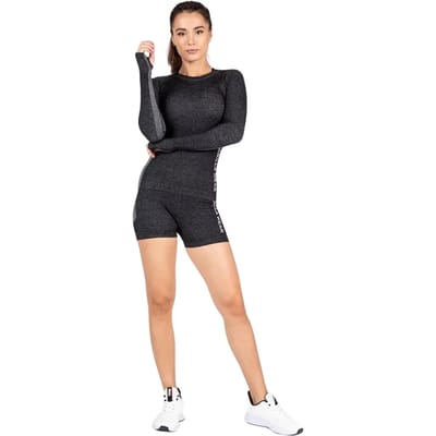 Gorilla Wear Selah Seamless Shorts - Zwart - XS/S