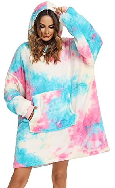 Oversized Hoody Deken - Sherpa Hoodie, Zachte en Warme Wearable Deken