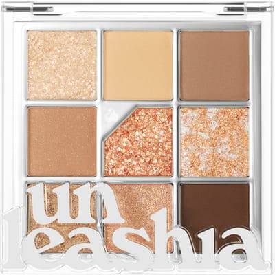 Unleashia - Glitterpedia Eye Palette - 6.2g - No2 All of Brown