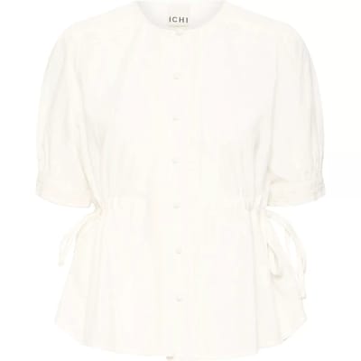 Ichi Blouse Ihgunda Sh 20125452 114201 Cloud Dancer Dames Maat - W34