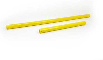 Buis – lengte 100 cm - Geel - x x 3,5 mm- - Gegalvaniseerd staal - 3,5 mm - Voor binnen & buiten
