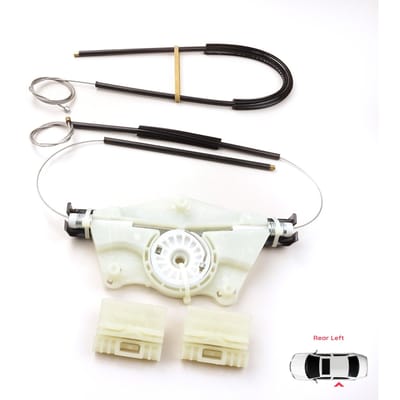 Kit de réparation de lève-vitre électrique BWR5064 pour porte arrière gauche pour VW Touareg MK1 7L Porsche Cayenne 9P 955 957 2002-2010 7L0839461