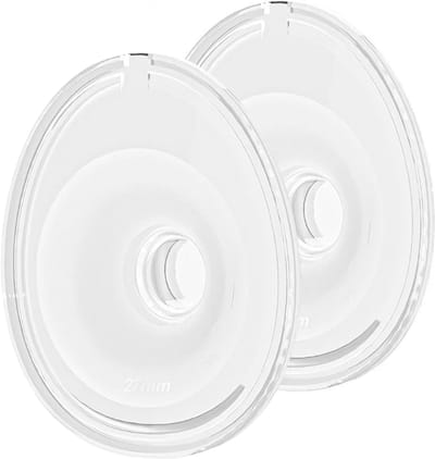 Youha Evera Borstschilden 27 mm – 2 stuks – Siliconen Borstschilden Borstkolf – Ovaal Design – Comfortabel Kolven