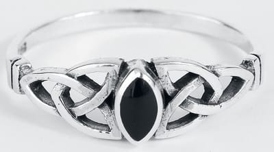 etNox Celtic Knot Ring zilverkleurig 54