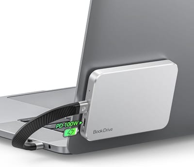 Externe Magnetische SSD 2TB - Supersnel 1000MB/s - Geschikt voor 4K Video & Laptop/Smartphone