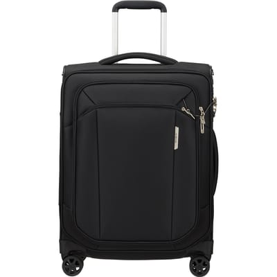 Samsonite Koffer Met Laptopvak - Respark Spinner 55/20 Strict (Handbagage) - Ozone Black - 43 l - 2.4 kg