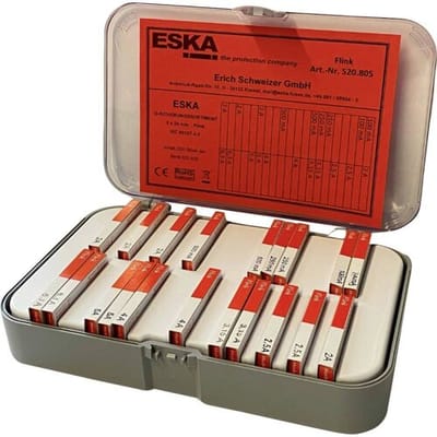 ESKA 520805 Zekeringsassortiment Snel -F- Inhoud 200 stuk(s) Package
