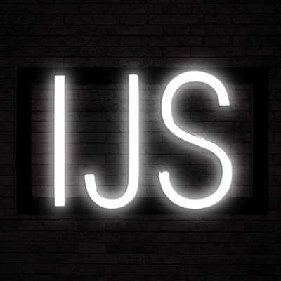 IJS - Lichtreclame Neon LED bord verlicht | SpellBrite | 25,01 x 16 cm | 6 Dimstanden & 8 Lichtanimaties | Reclamebord neon verlichting