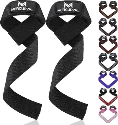 Powerlifting Straps voor Gym - Verhoog Gewicht met Comfort en Veiligheid - Ideaal voor Deadlifts en Pull-Ups