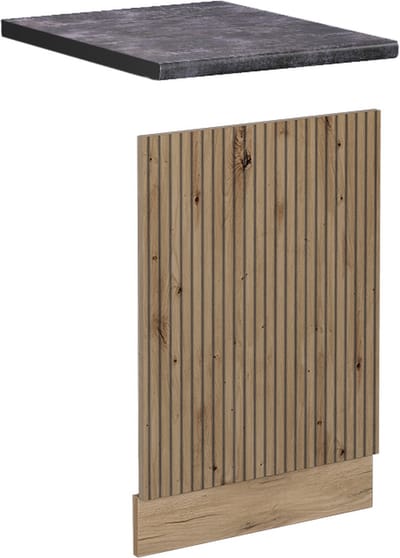 Vicco R-Line Frontpaneel – 45 cm, WB Antraciet Artisanaal eiken