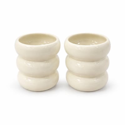 Bavary - Bubble Mokken - Glans Licht Beige