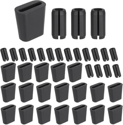 Rubberen Voetjes - Antislip Onderdelen - Beschermen van Oppervlakken - Slijtvast Rubber - 40 Stuks - Zwart