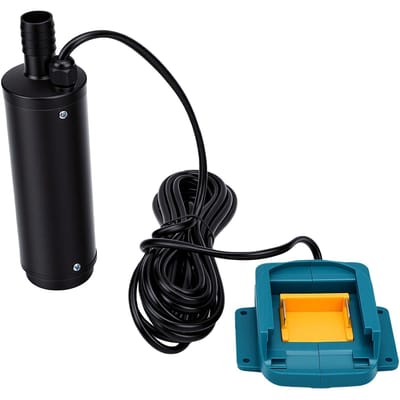 Wateroverdrachtspomp Geschikt voor Makita 18V BL1815 BL1830 Batterij 100W 635GPH Snoerloze Overdrachtspomp voor Kuip Vijver Tuin