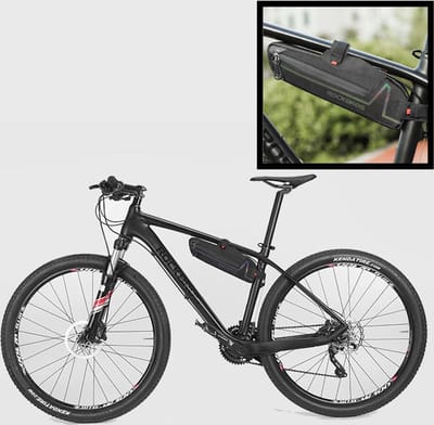PRO Fiets Frametas - Smalle fietstas voor onder fietsframe - Waterdicht - Racefiets - Koersfiets - MTB - Ebike - Fiets