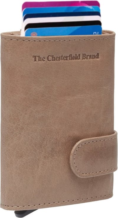 The Chesterfield Brand Mannheim - Creditcardetui 6cc 10 cm RFID (off white)