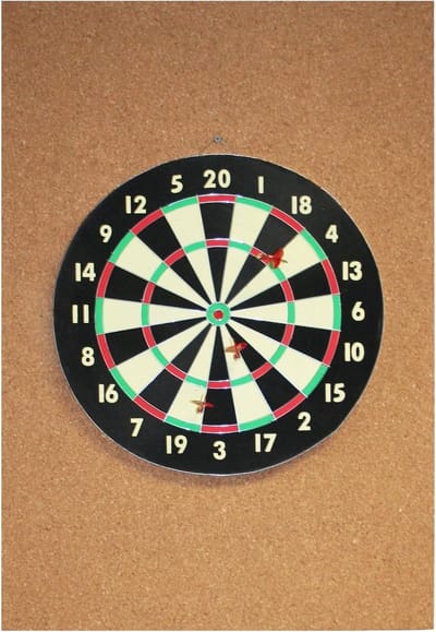 Dartbord Backer - Kurk Onderlegger - Bescherming Muur - Hoge Dichtheid Kurk - 86x5x3 cm - Natuurlijk