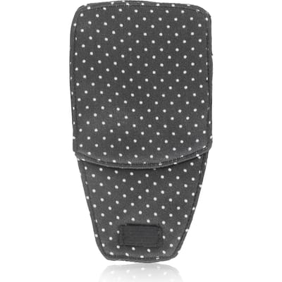 Amblyopie (scheelzien) ooglapje, ademend en comfortabel, met witte stippen en een zwart patroon. black