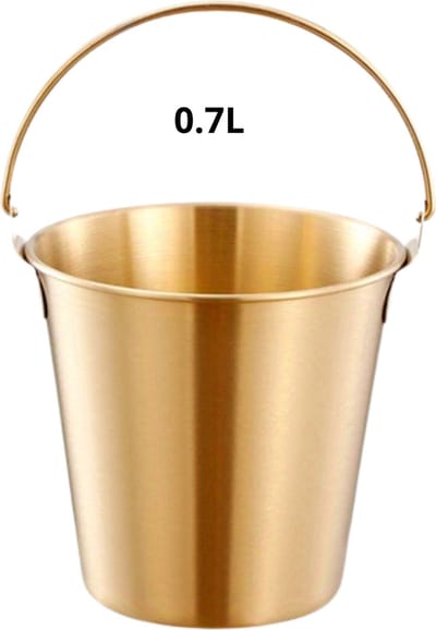 Nivard Champagne Emmer - Champagnekoeler - Champagneschaal - Drankemmer - Champagne Bowl - Drankkoeler - Goud 0.7L