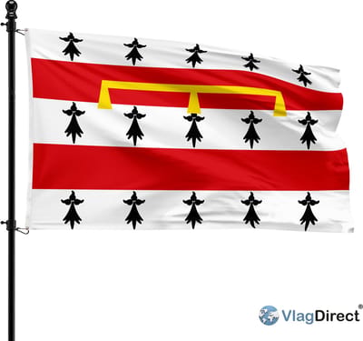 Gemeente Nandrin vlag - 90 x 150 cm.