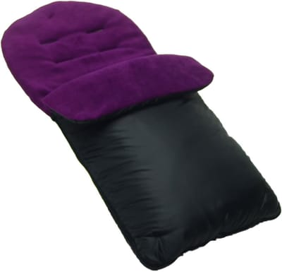 Universele Voetenzak - Kinderwagen Accessoire - Warmte Bieden - Wind- en Waterafstotend - 42 x 34 x 9 cm - Violet