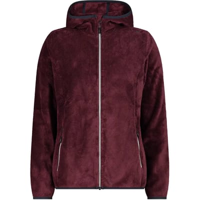 Dames fleece met capuchon CMP