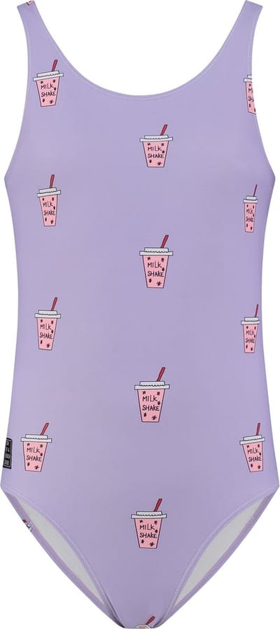 Son of a Beach - Milkshake Lila Meisjes Badpak - maat 74-80 - Paars
