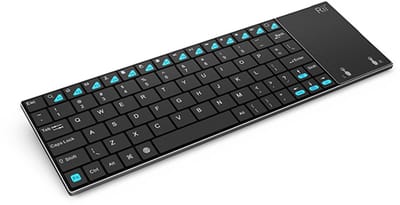 Rii mini K12+ Ultra Slim Keyboard + touchpad - 2.4GHz - QWERTY