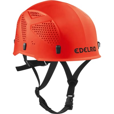 Edelrid Ultralight eenvoudige robuuste klimhelm Junior Red
