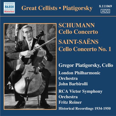 Gregor Piatigorgsky, London Philharmonic Orchestra, John Barbirolli - Cello Concertos (CD) (Remastered)